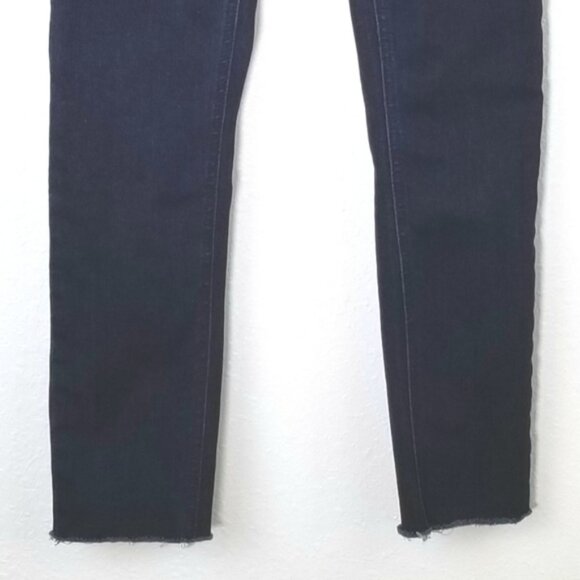 BARBELL APPAREL Dark Wash Skinny Jeans, size 26L - Picture 3 of 9